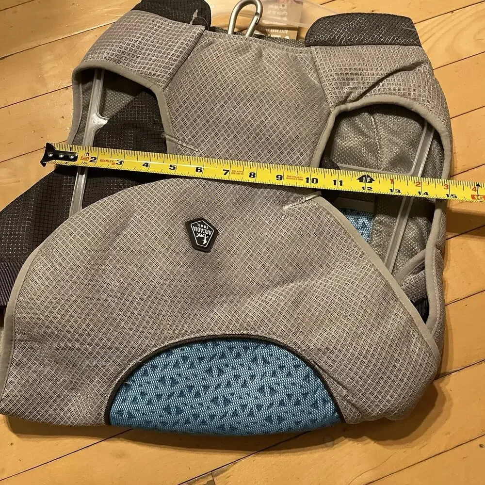 Arcadia Trails NWT Cooling Vest Dog SZ XL Grey Blue High Visibility Breathable
